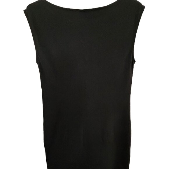 RESORT READY EXPRESS BLACK  and SILVER SLEEVELESS MINI DRESS SIZE XS - Picture 3 of 9